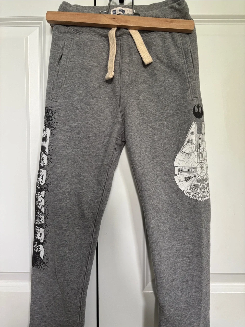 GAP Gray Star Wars Millennium Falcon Jogger Sweatpants